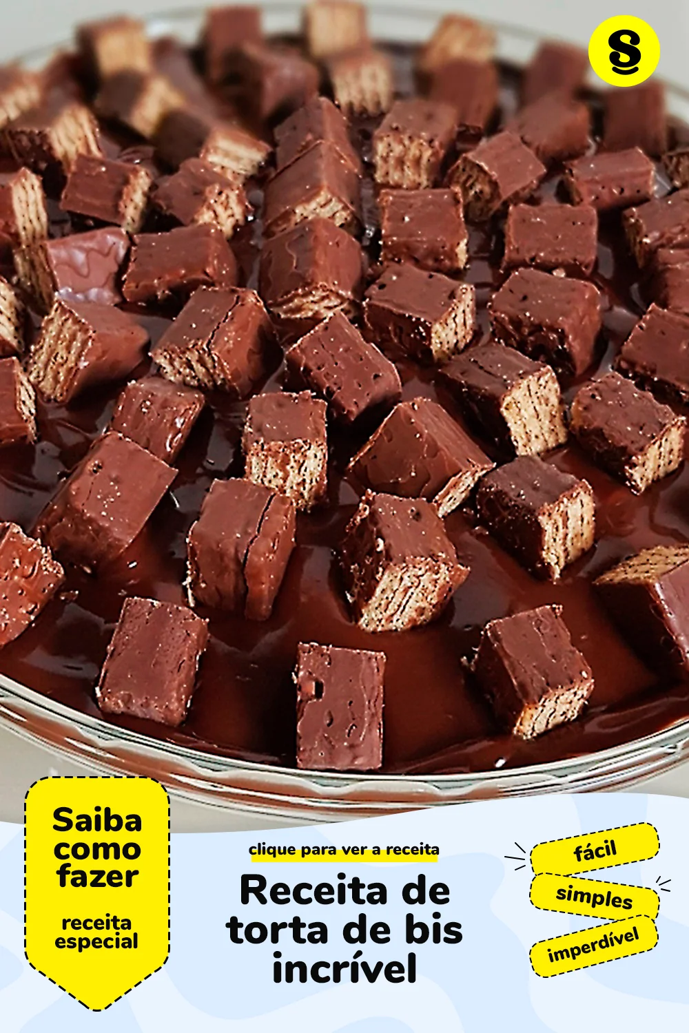 Receita de torta de bis