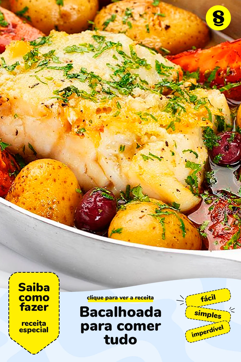 Receita de bacalhoada
