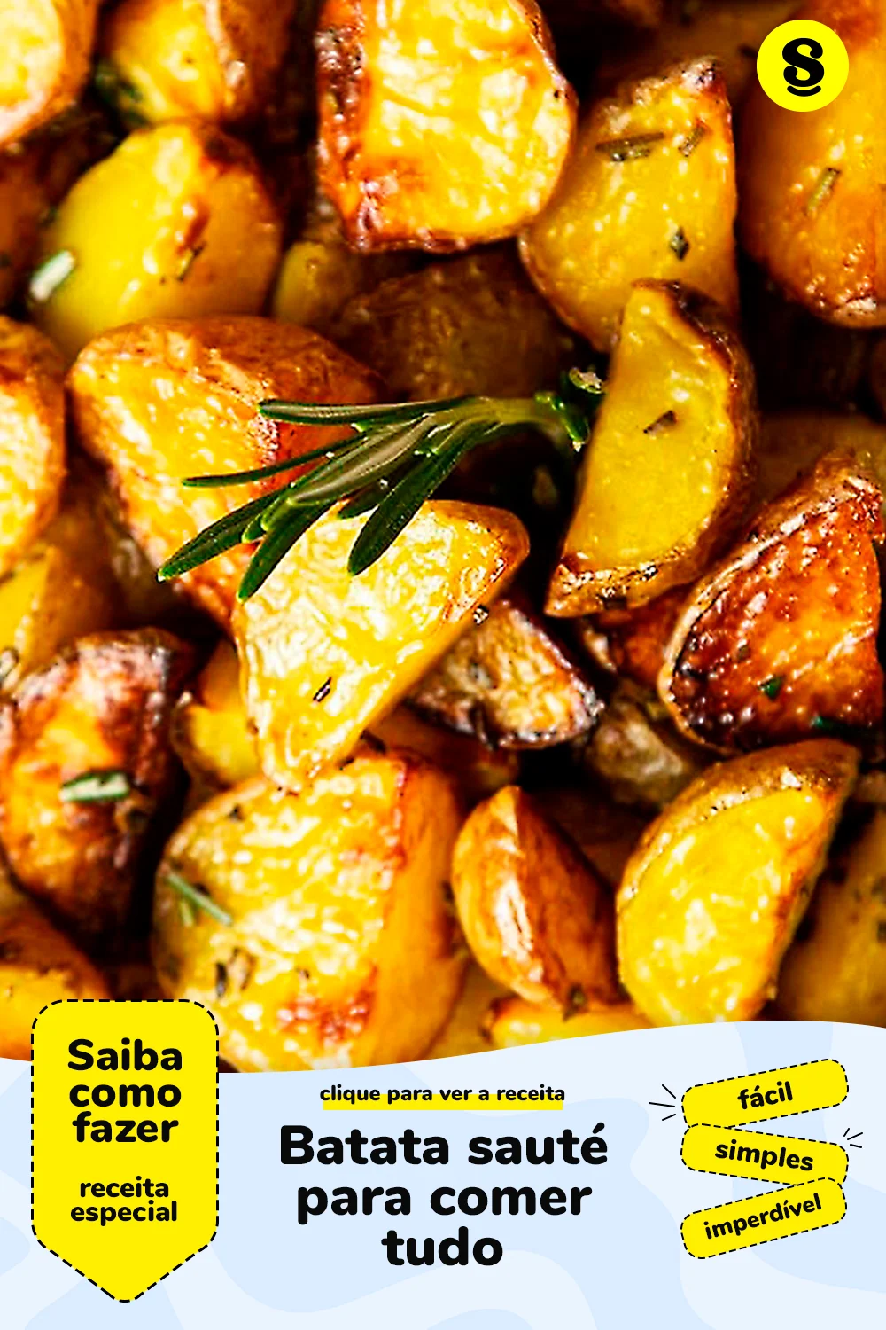 Receita de batata sauté