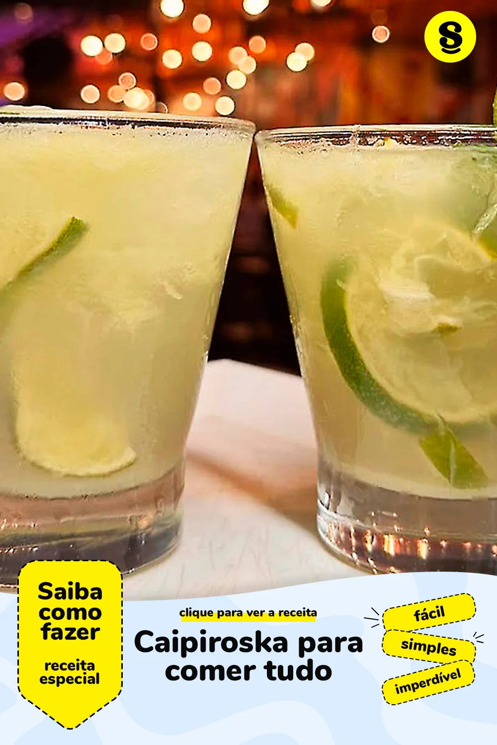 Receita de caipiroska