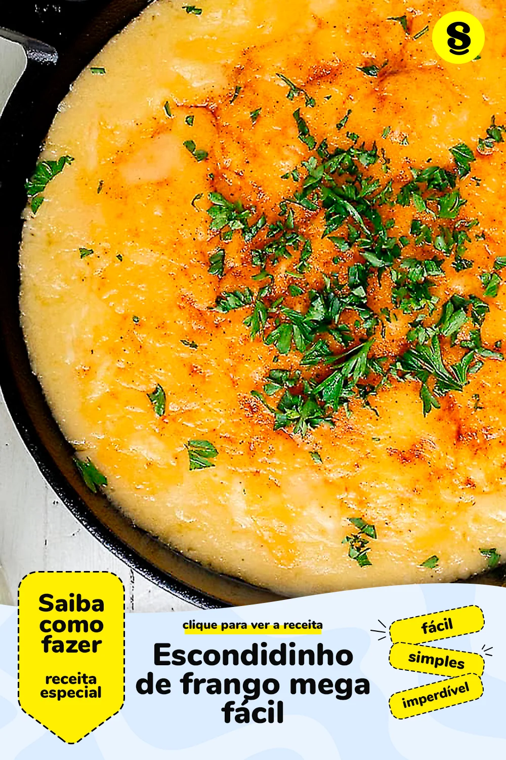 Receita de escondidinho de frango