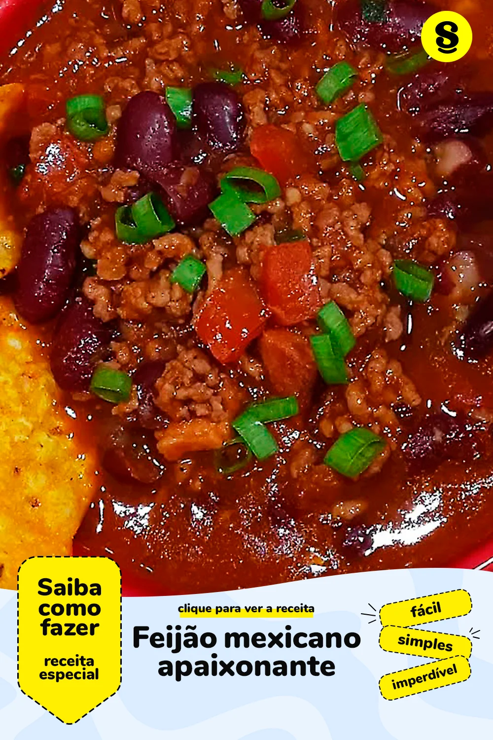 Receita de feijão mexicano