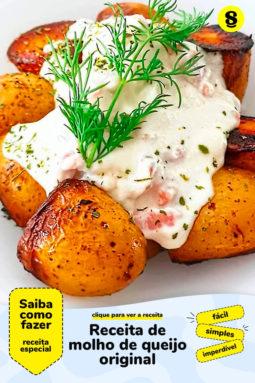 Receita de molho de queijo