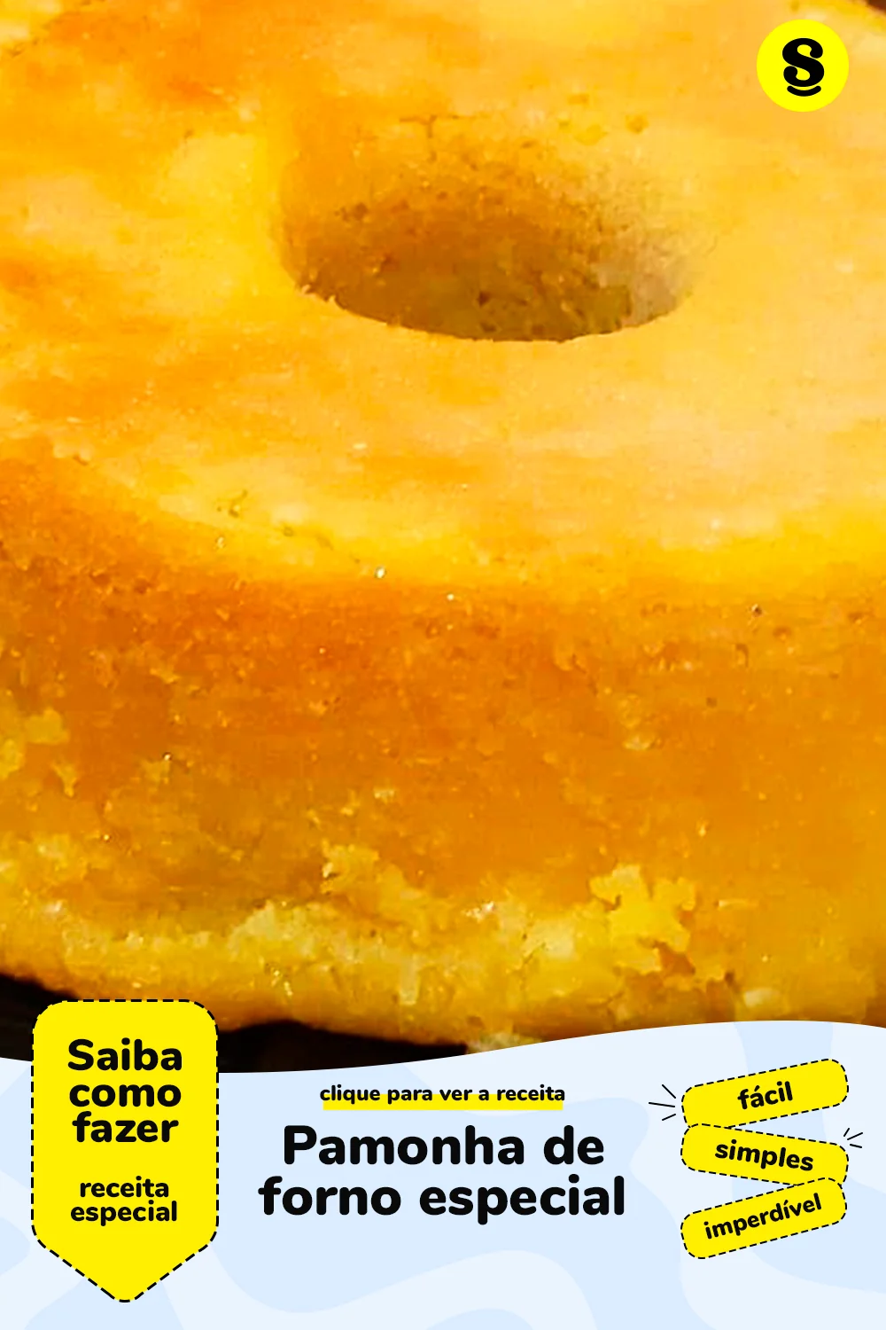 Receita de pamonha de forno