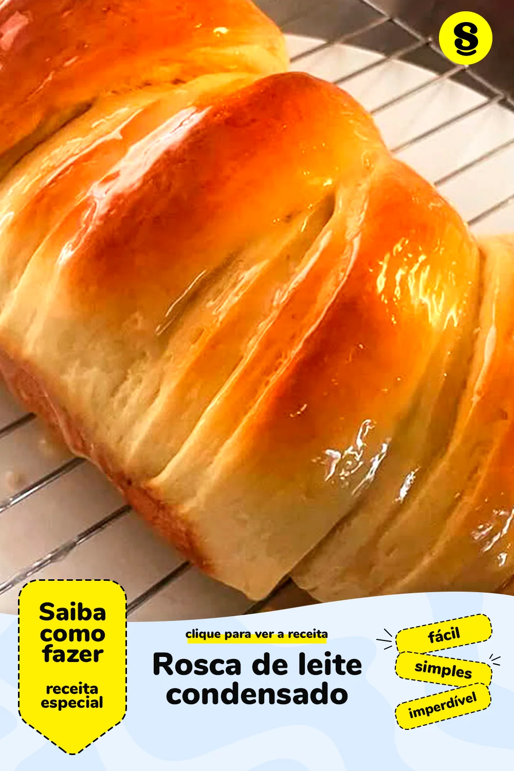 Receita de rosca de leite condensado