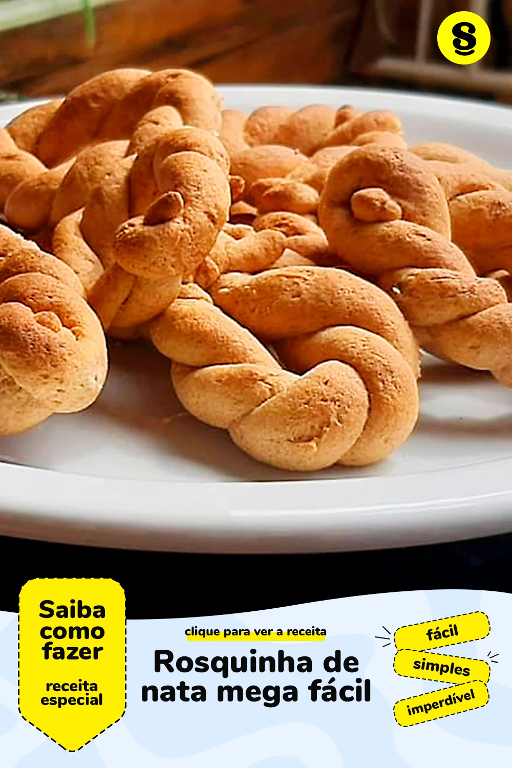 Receita de rosquinha de nata