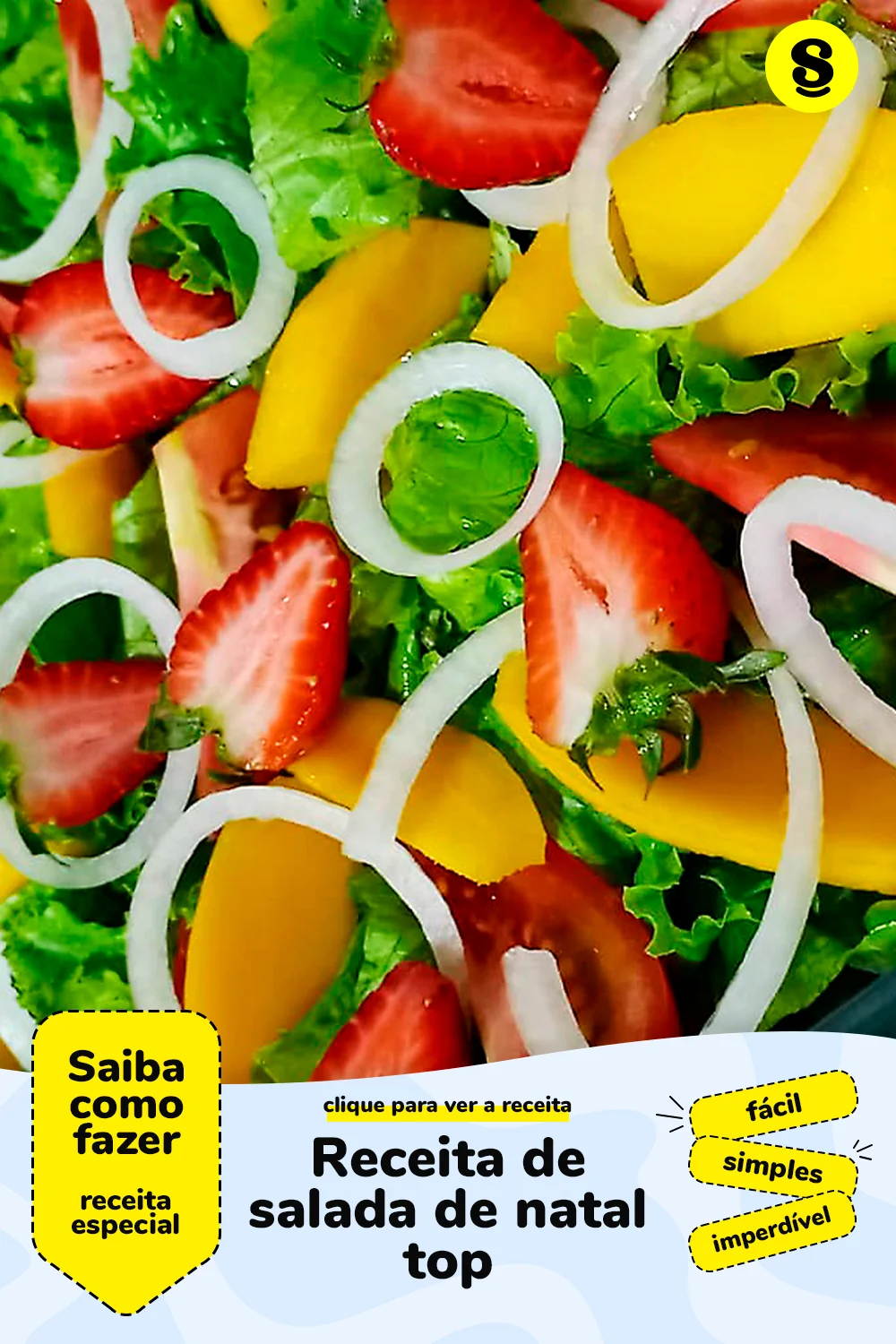 Receita de salada de Natal