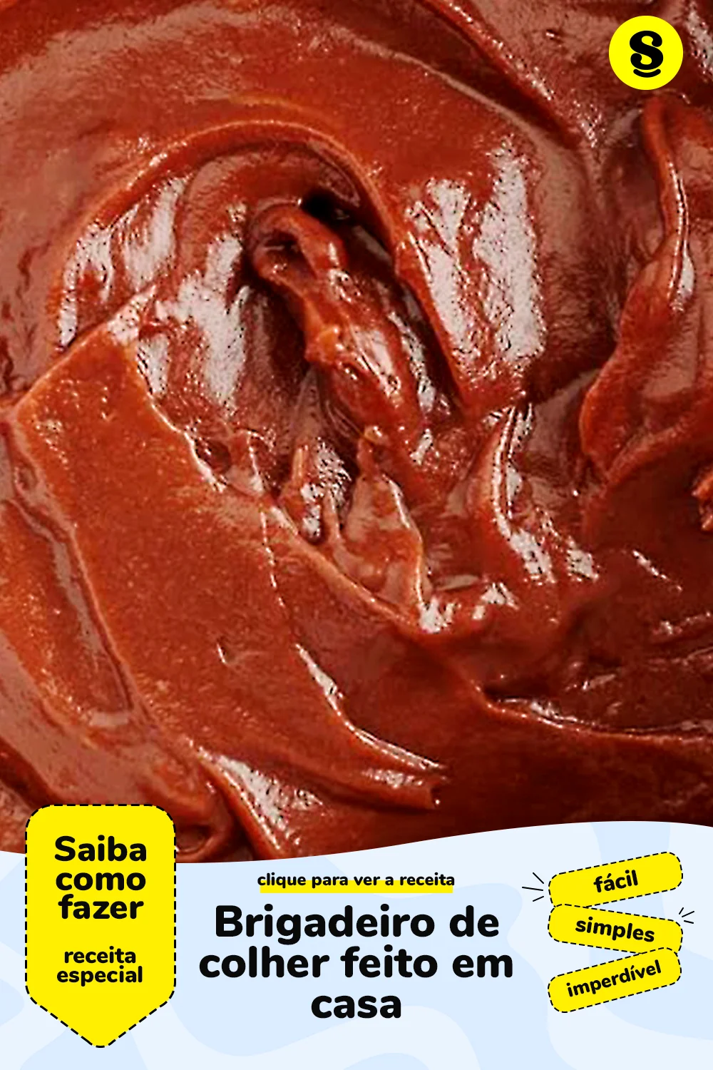 Receita de brigadeiro de colher