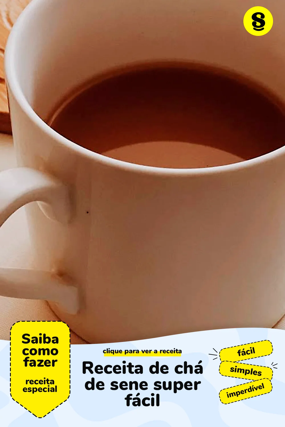 Receita de chá de sene
