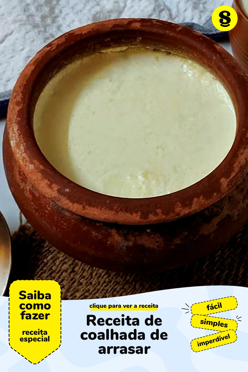 Receita de coalhada