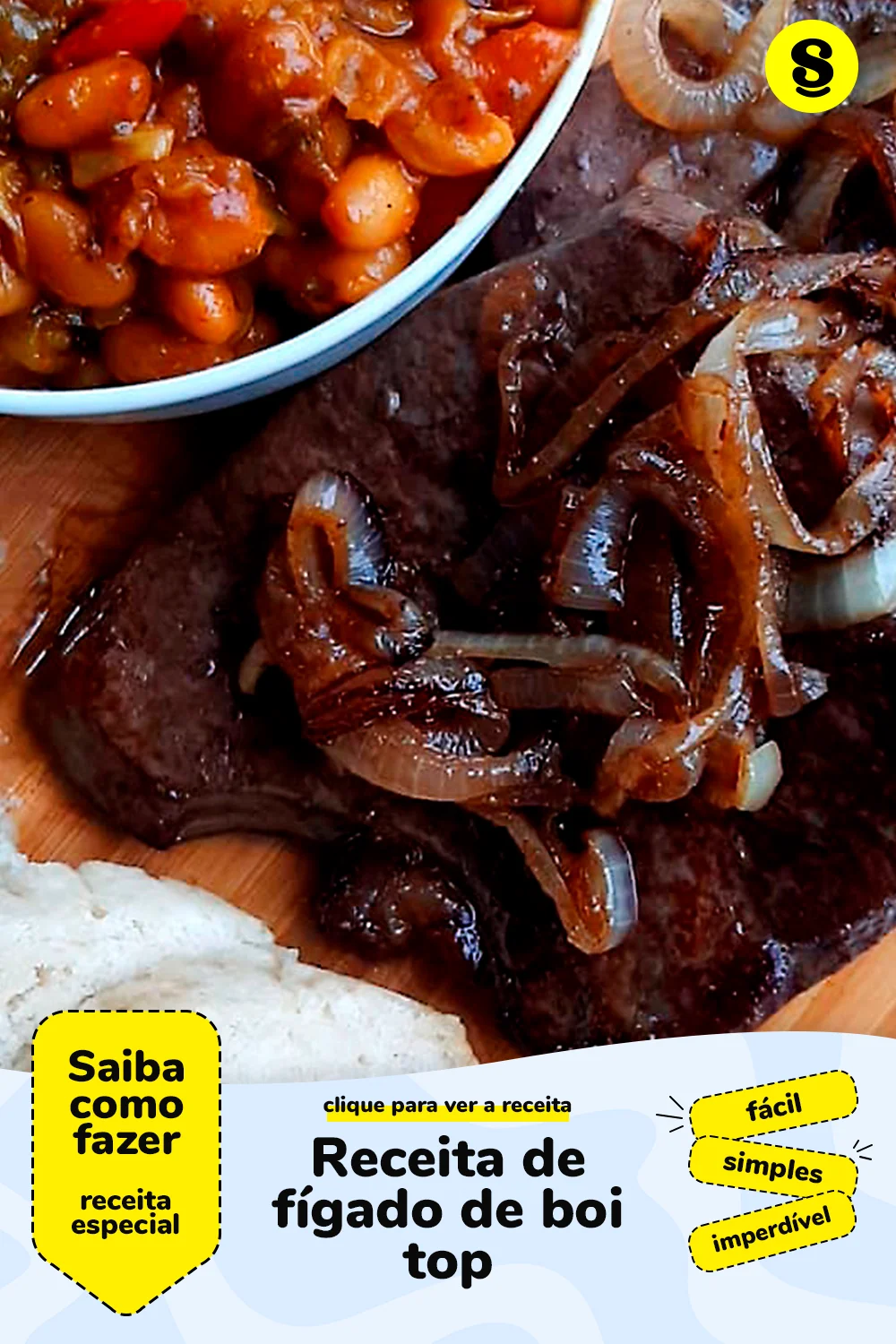 Receita de fígado de boi