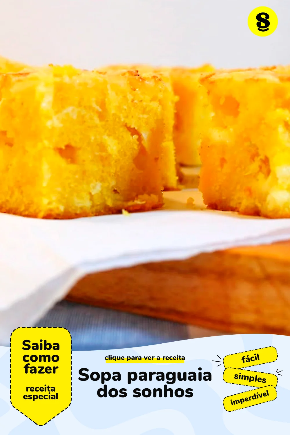 Receita de sopa paraguaia