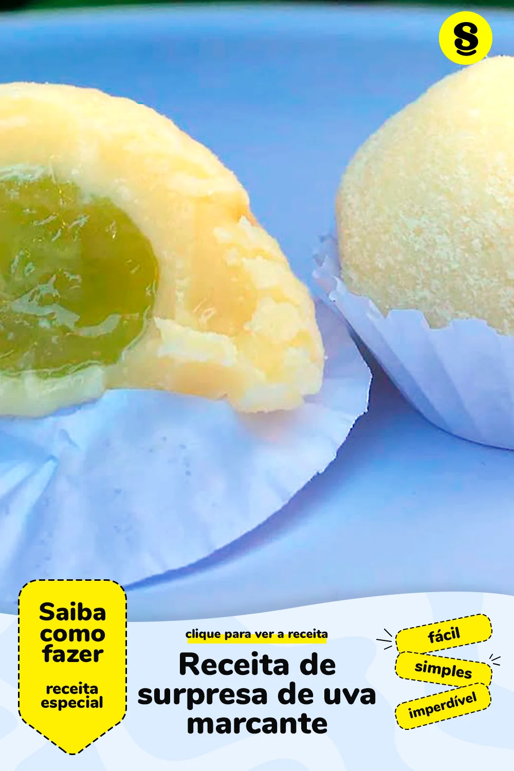 Receita de surpresa de uva