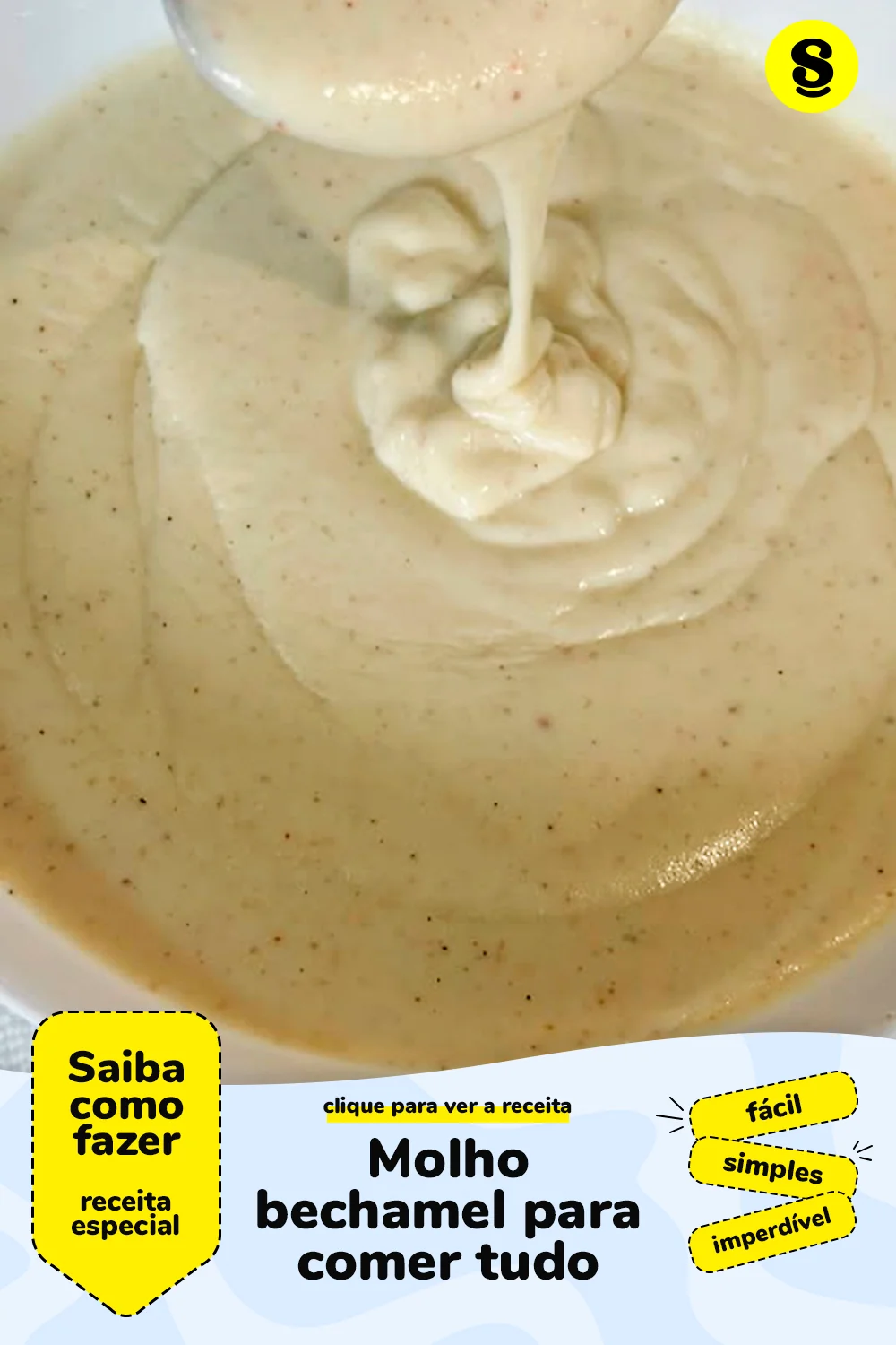 Receita de molho bechamel