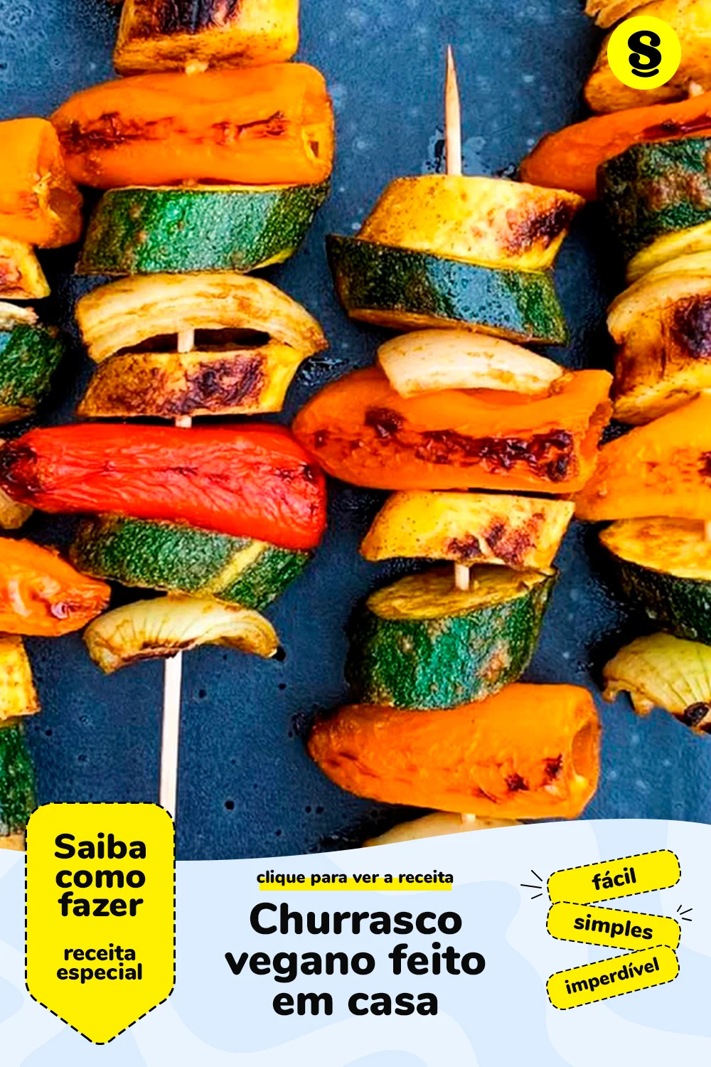 Receita de churrasco vegano