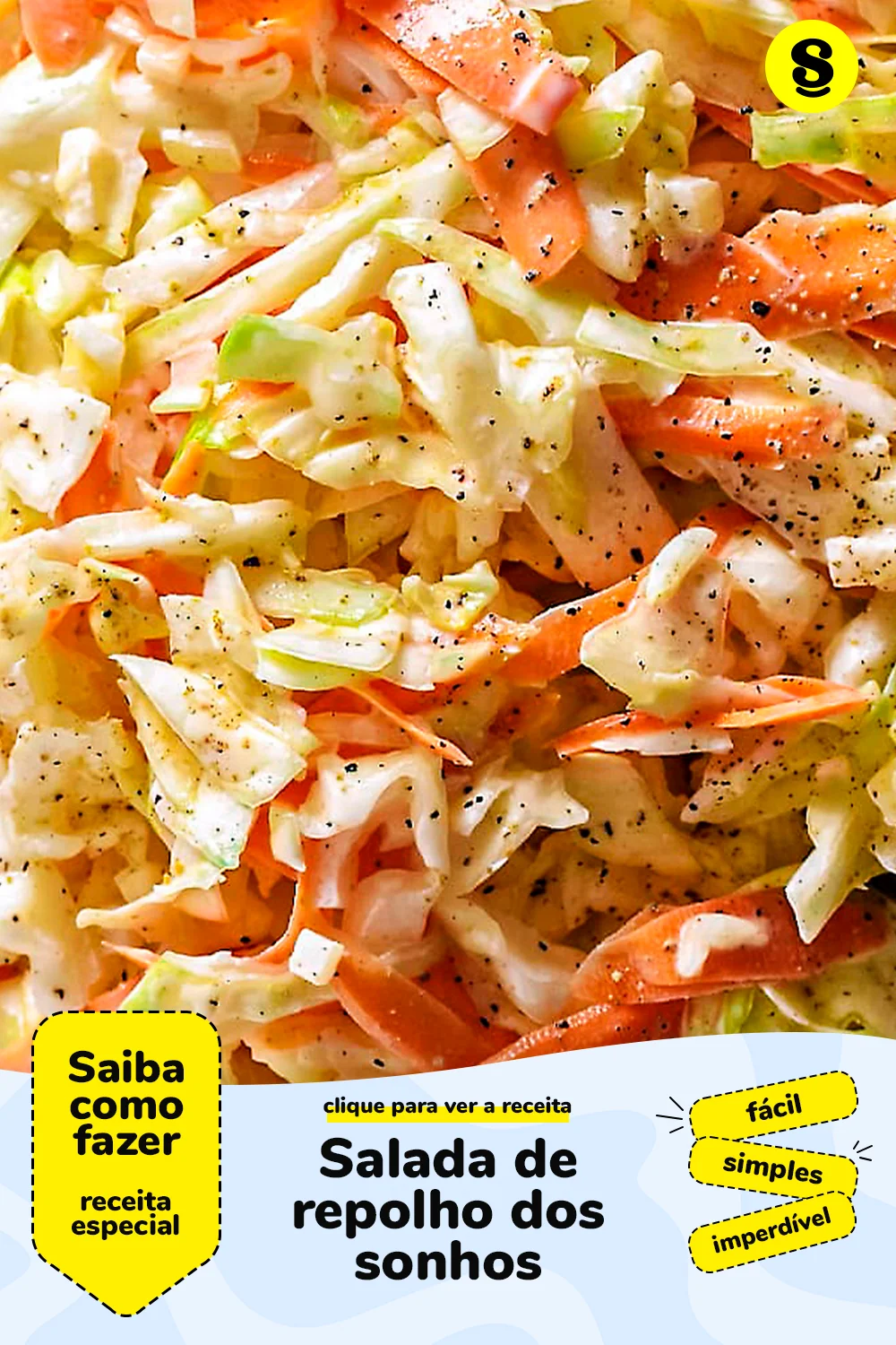 Receita de salada de repolho