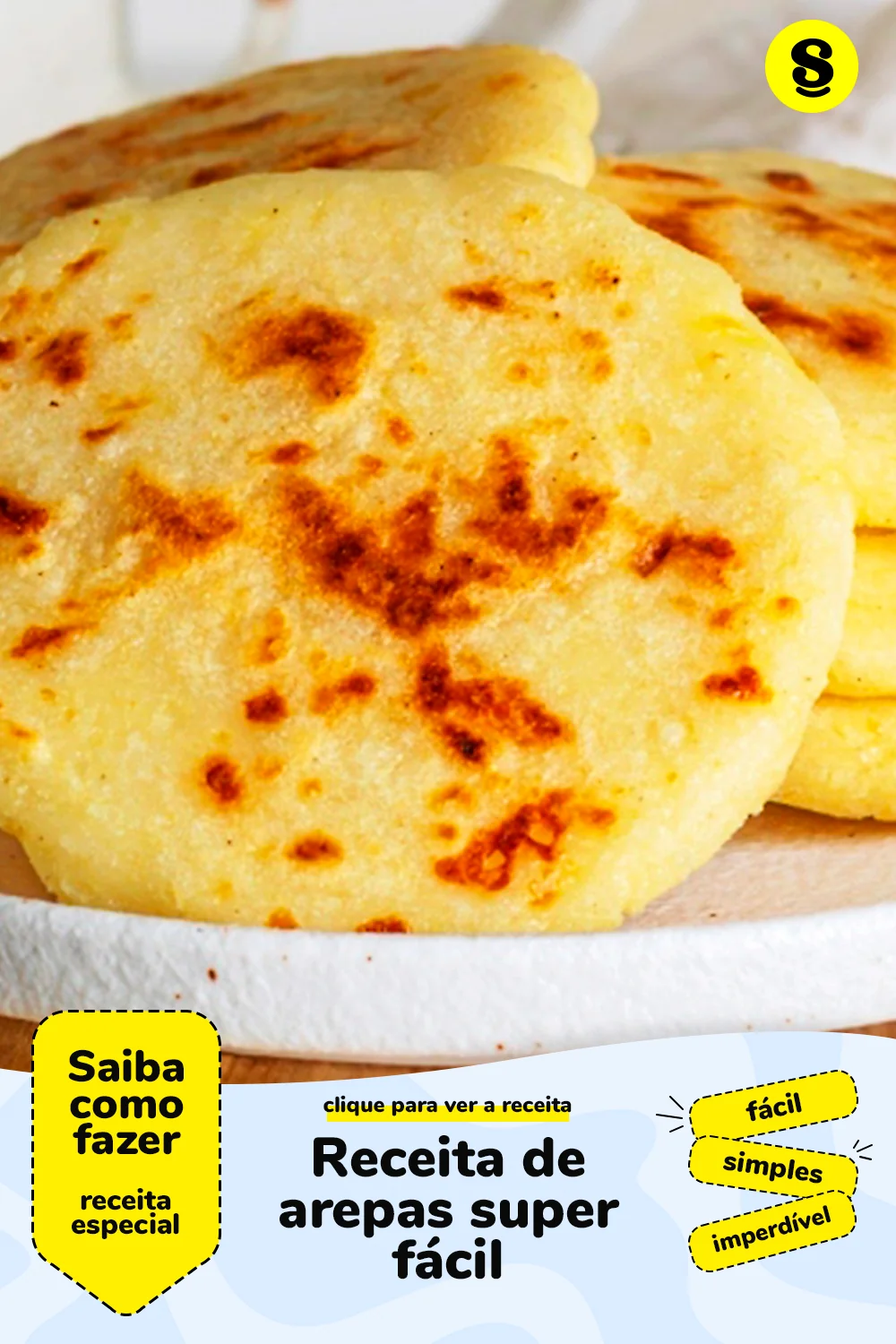 Receita de arepas
