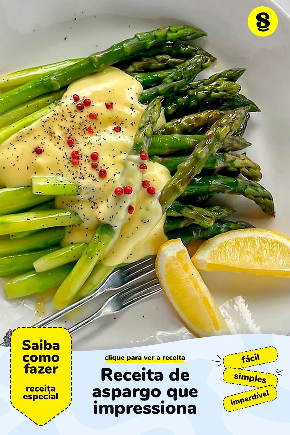 Receita de aspargo