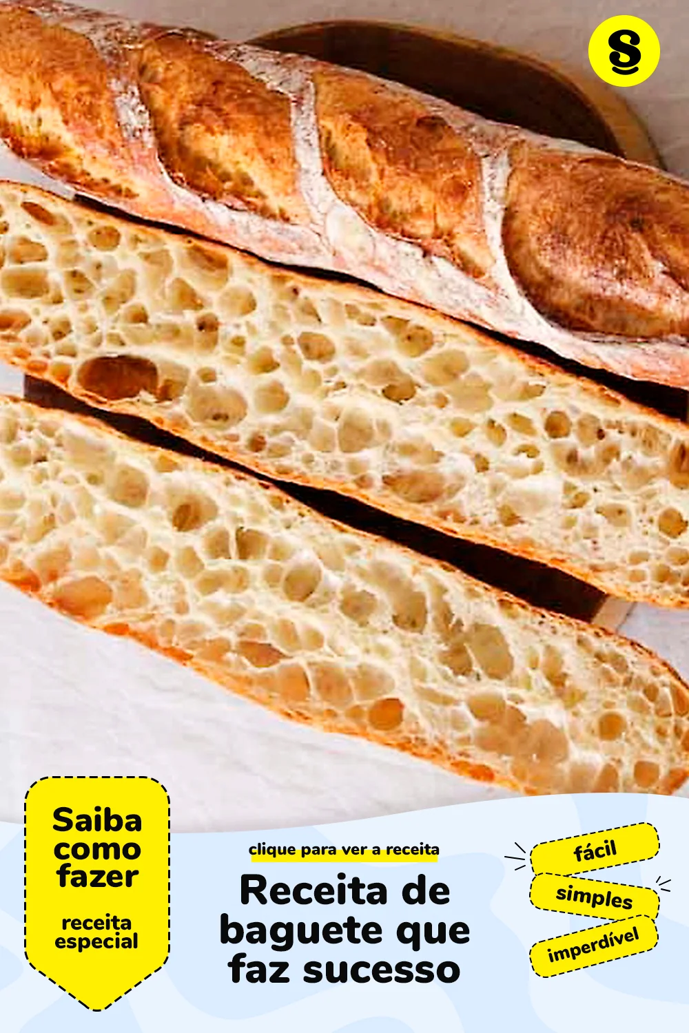 Receita de baguete