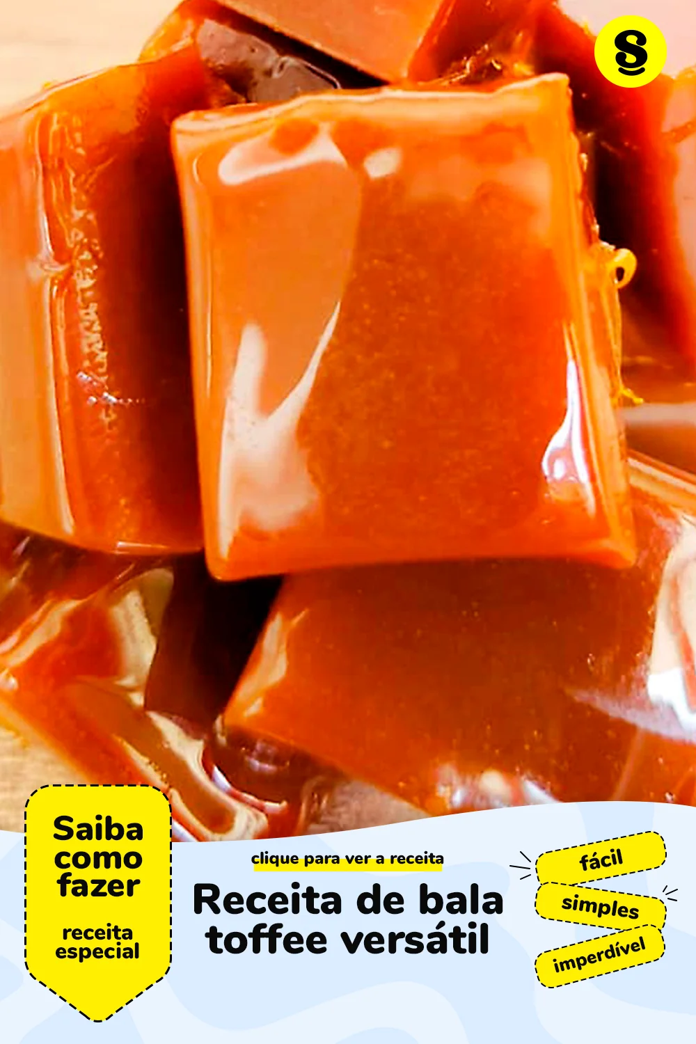 Receita de bala toffee