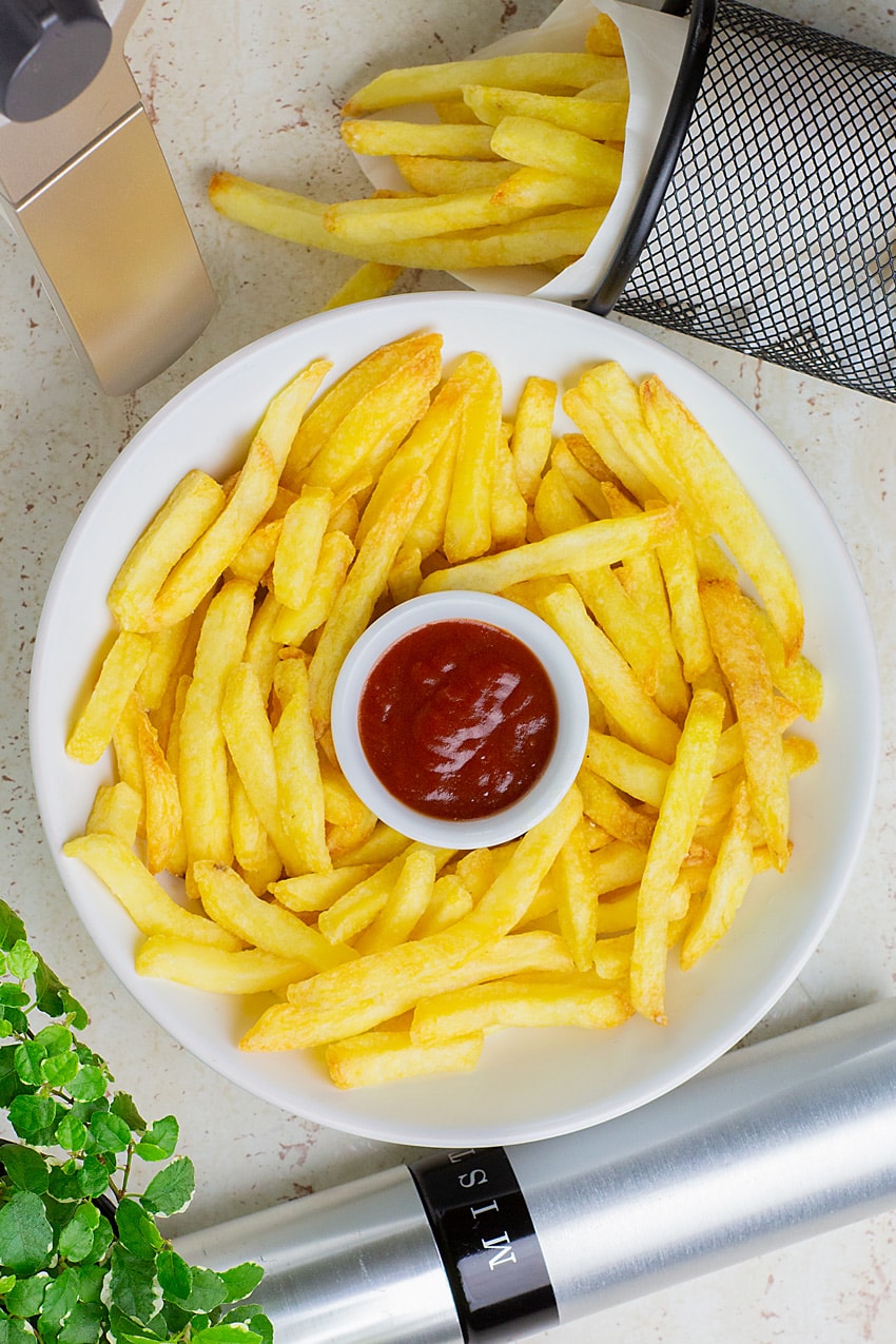 Receita de Batata Frita na Airfryer Super Fácil e Rápida