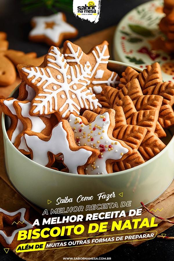 Receita de Bolacha - Biscoito de Natal + Recomendações Muito Bonitas E  Criativas