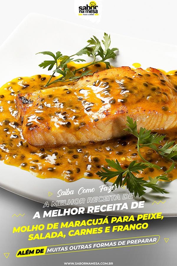 poste no pinterest esta imagem de receita de receita-de-molho-de-maracuja-para-peixe-salada-carnes-e-frango