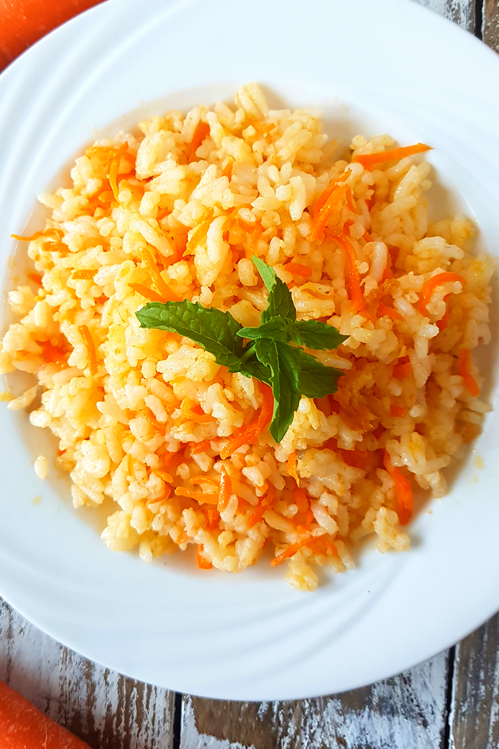 poste no pinterest esta imagem de receita de arroz-com-cenoura