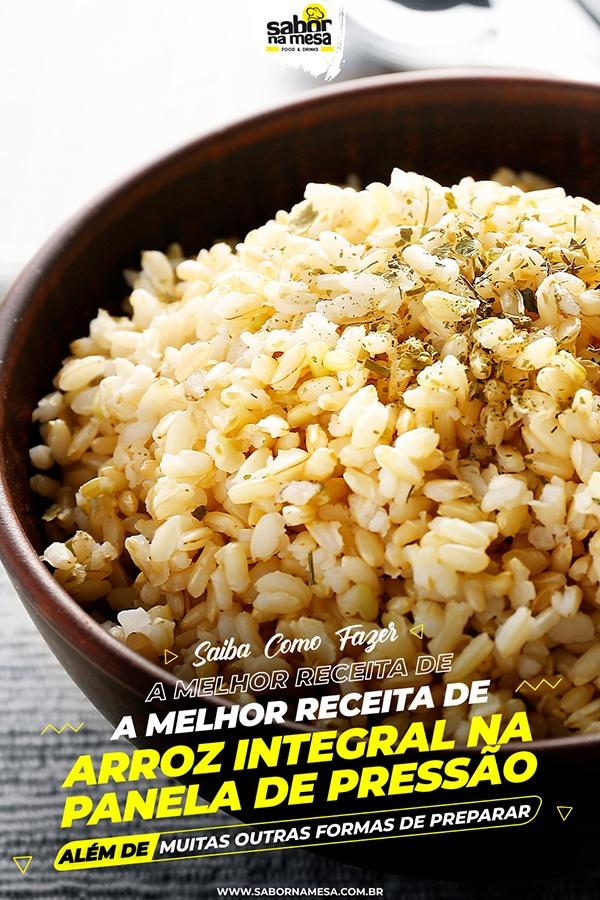 poste no pinterest esta imagem de receita de arroz-integral-na-panela-de-pressao