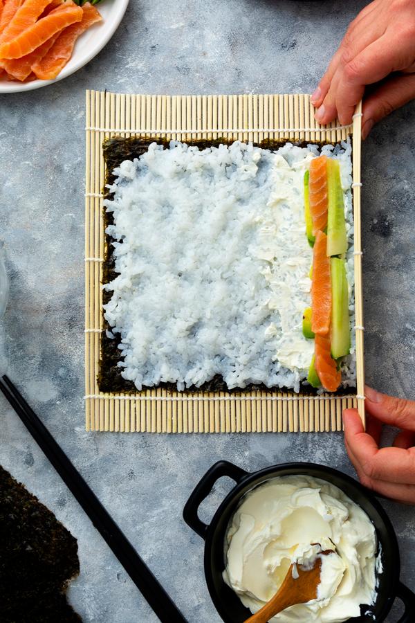 poste no pinterest esta imagem de receita de arroz-para-sushi