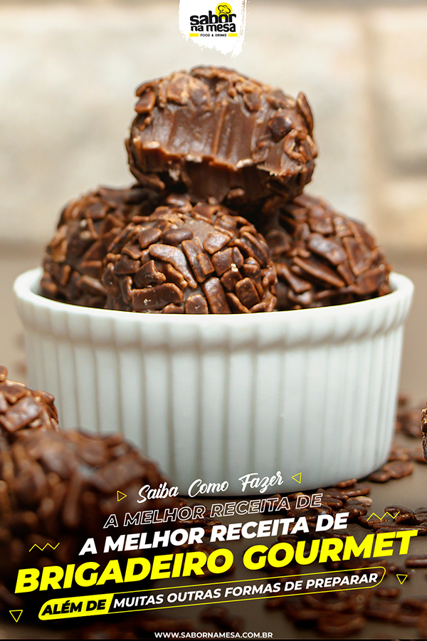 Brigadeiro Gourmet de Chocolate e Leite Condensado: Faça e Venda