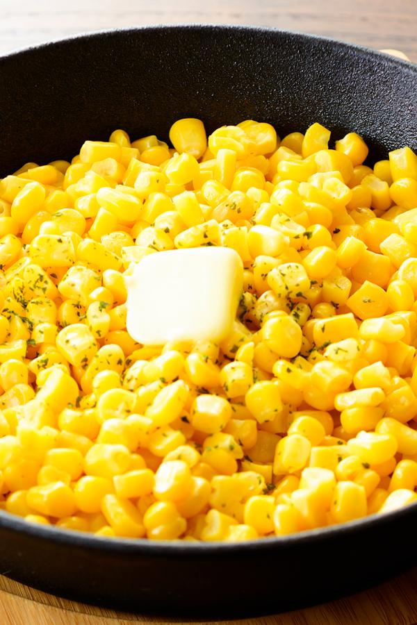poste no pinterest esta imagem de receita de milho-refogado