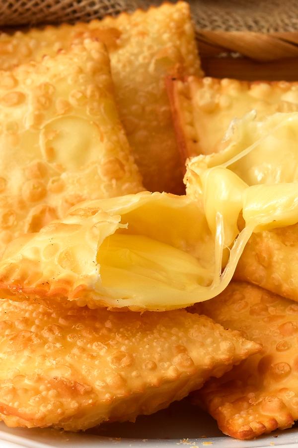 poste no pinterest esta imagem de receita de pastel-de-queijo