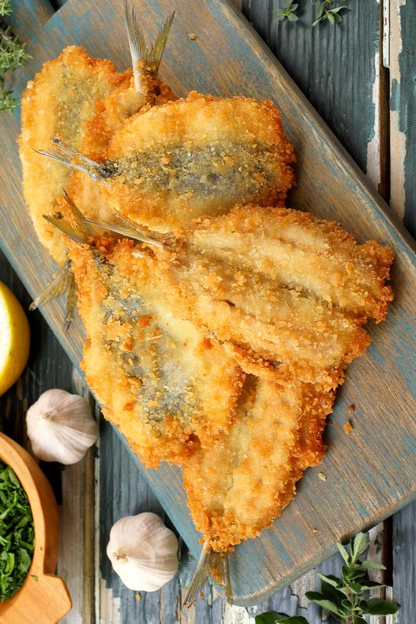 poste no pinterest esta imagem de receita de sardinha-frita