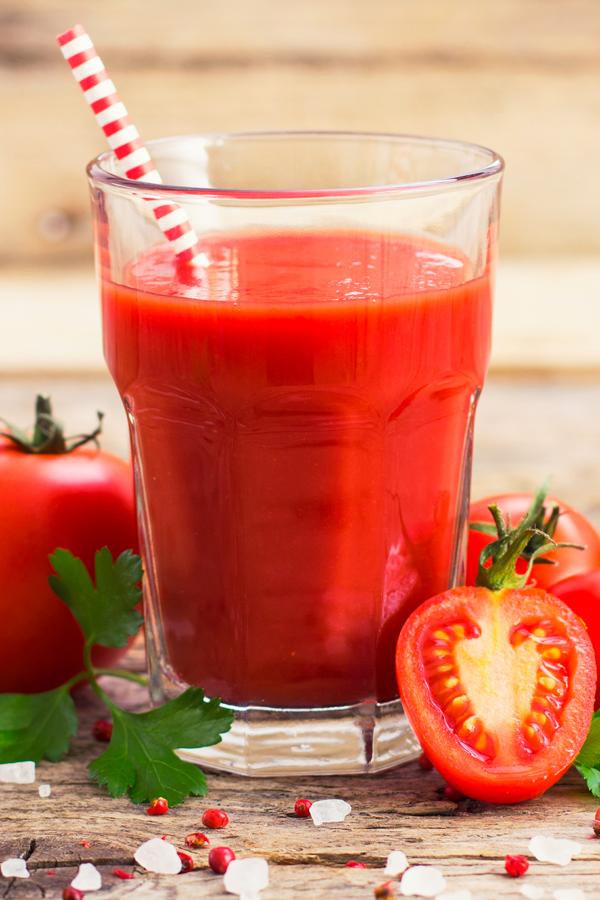 poste no pinterest esta imagem de receita de suco-de-tomate
