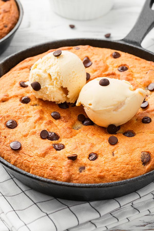 poste no pinterest esta imagem de receita de bolo-de-cookie