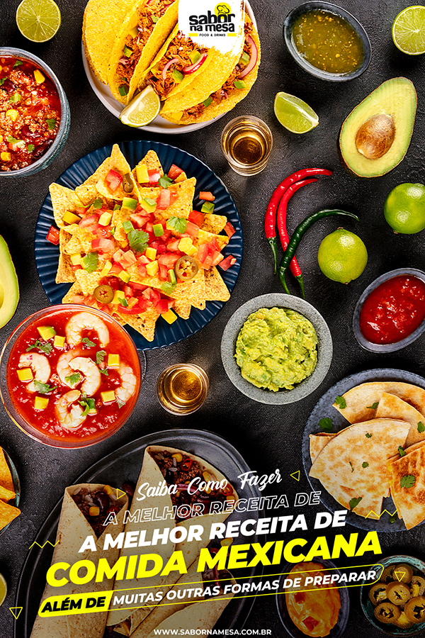 poste no pinterest esta imagem de receita de comida-mexicana