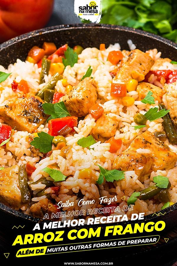 poste no pinterest esta imagem de receita de arroz-com-frango
