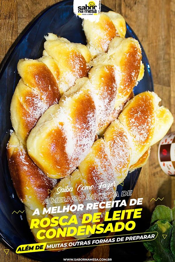 Receita de Rosca de Leite Condensado & Preparativos Diferentes Para  Incrementar Seu Café Da Tarde