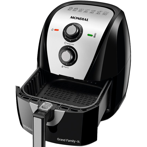 fritadeira airfryer philips walita polishop branca e vermelha viva collection