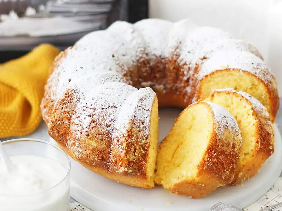 Bolo de Iogurte Natural Fofinho e Muito Saudável