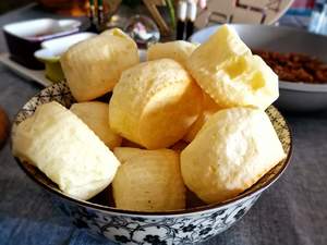 Pão de Tapioca Ao Lado de Preparos Que São Perfeitas Para O Café de Hoje