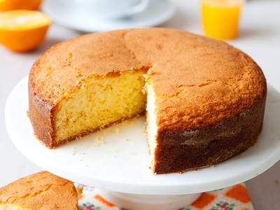 Bolo de Laranja Incluindo Tipos Fresquinhos E Apetitosos