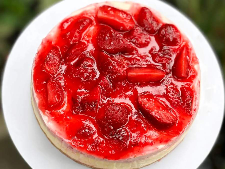 Cheesecake de Morango: Delícia Cremosa que Derrete