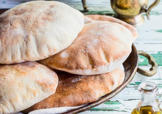 Pão Sírio, Árabe ou Pita de Padaria - Ótimo para dietas e lanches