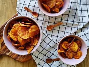 Chips De Batata Doce Na Airfryer + Variações Incríveis E Saborosas