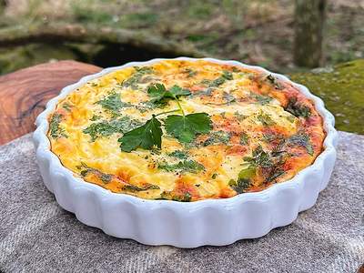 Quiche de Queijo Incluindo Inúmeras Variações Com Sabor de Quero Mais