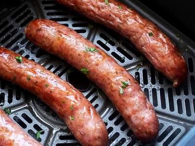 Linguiça na Airfryer Com Várias Opções de Preparo Sem Gordura