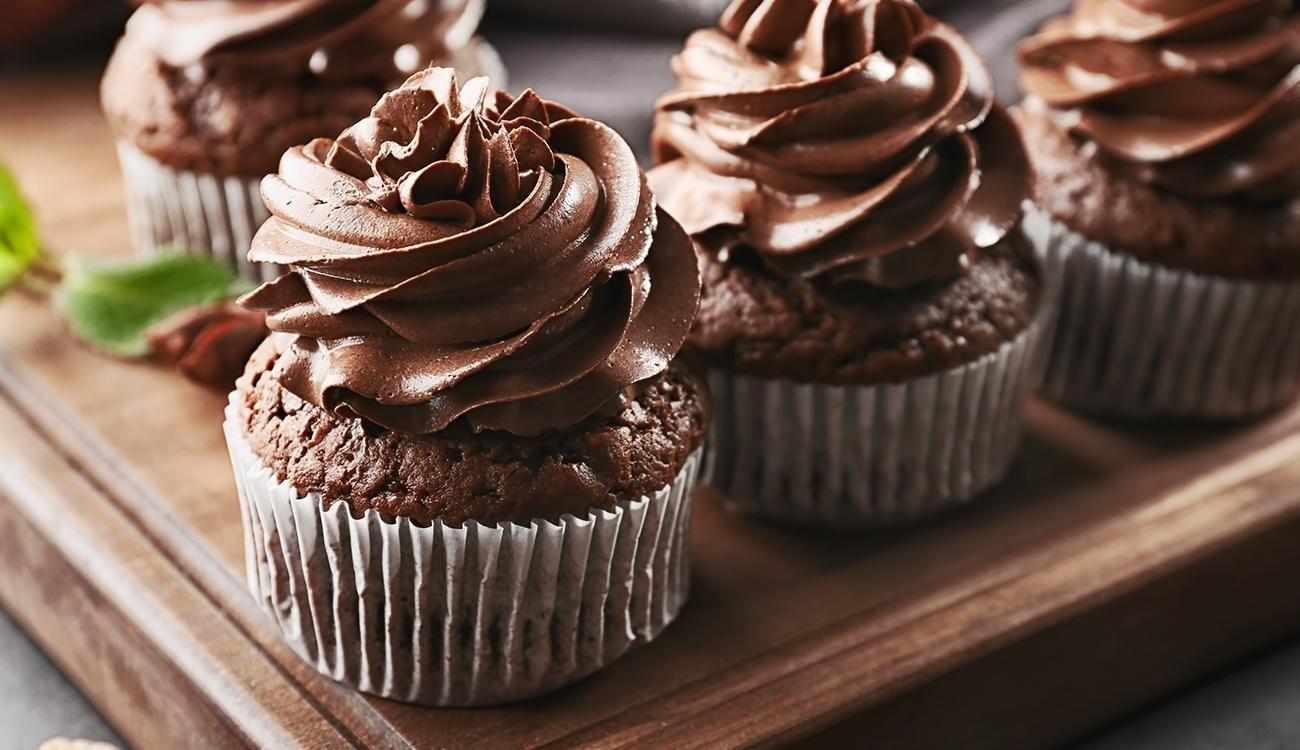 Cupcake de Chocolate + Diversos preparos incríveis para você degustar em casa