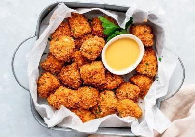 Nuggets de Frango Caseiro e Saudável